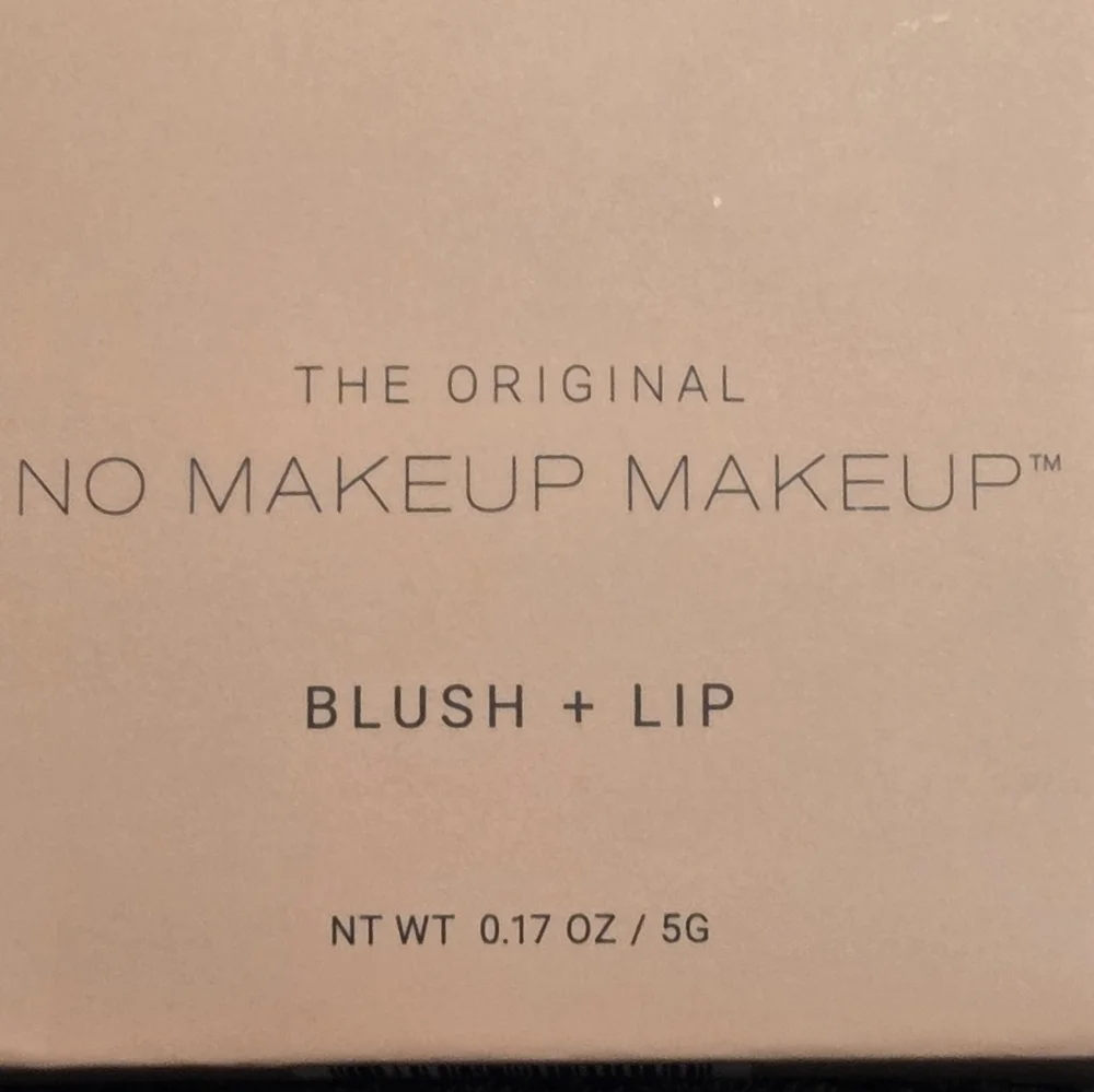 No Makeup Makeup Blush in Pink and No Makeup Makeup Blush Brush